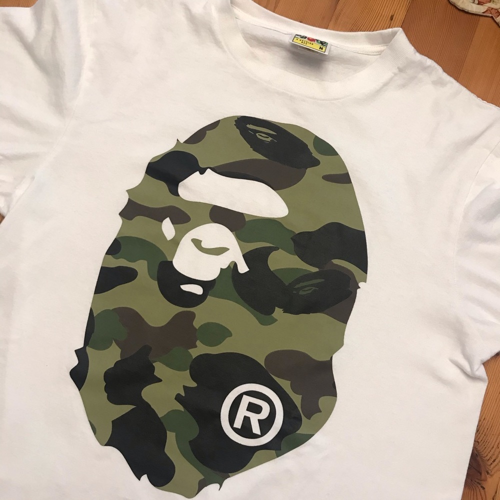 👟 BAPE Brand Camo Tee